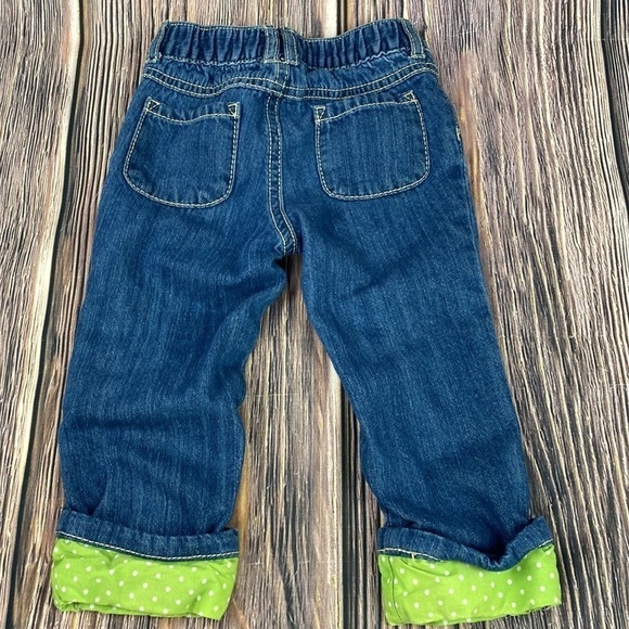 Gymboree Floral Jeans- 18 month - Picture 5 of 9